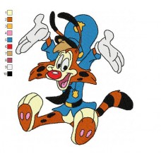 Bonkers 01 Embroidery Design